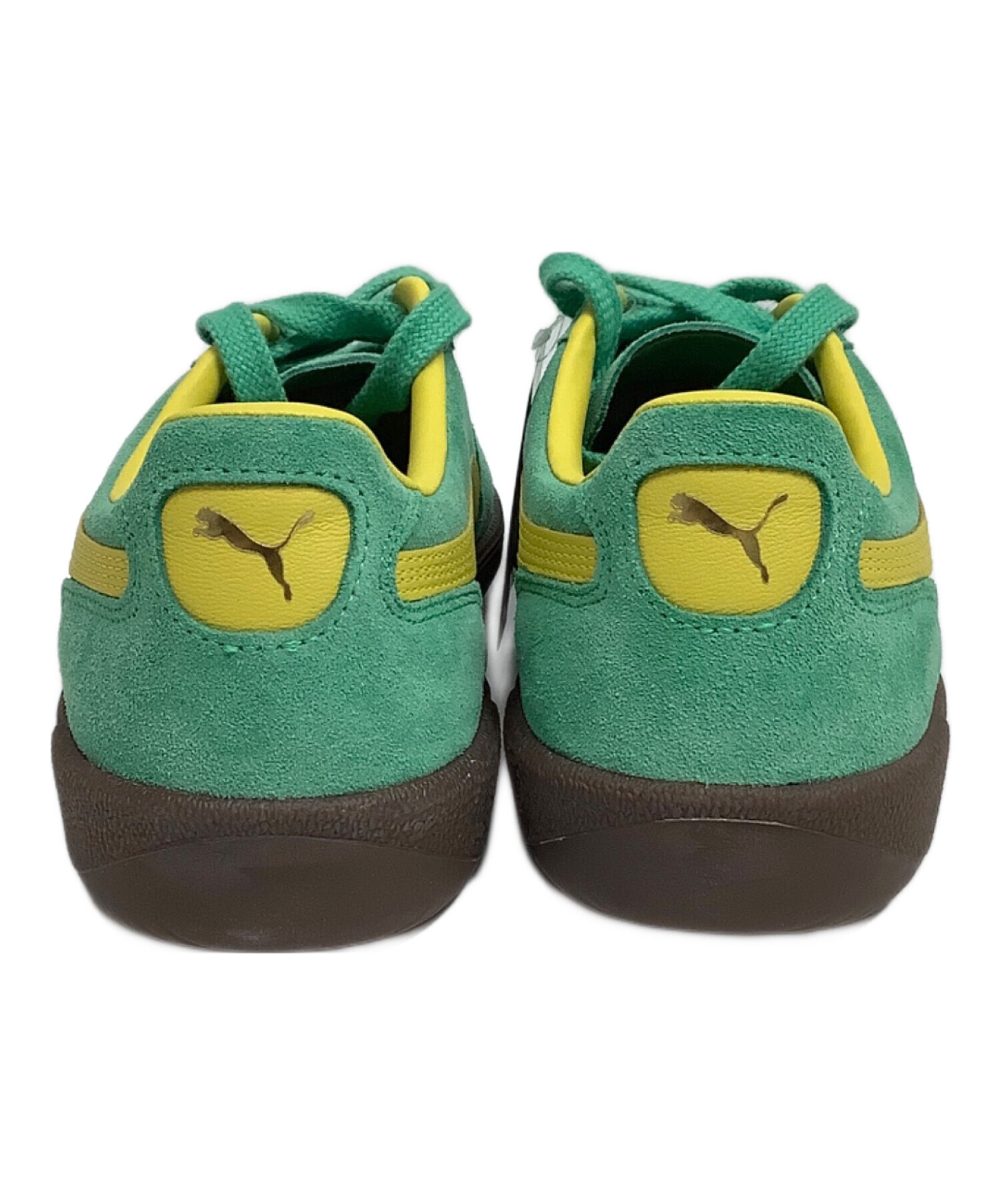中古・古着通販】PUMA (プーマ) スニーカー グリーン×イエロー サイズ 