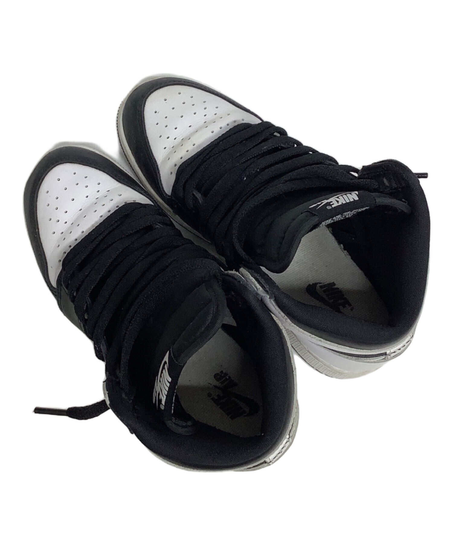 中古・古着通販】NIKE (ナイキ) ハイカットスニーカー ホワイト 