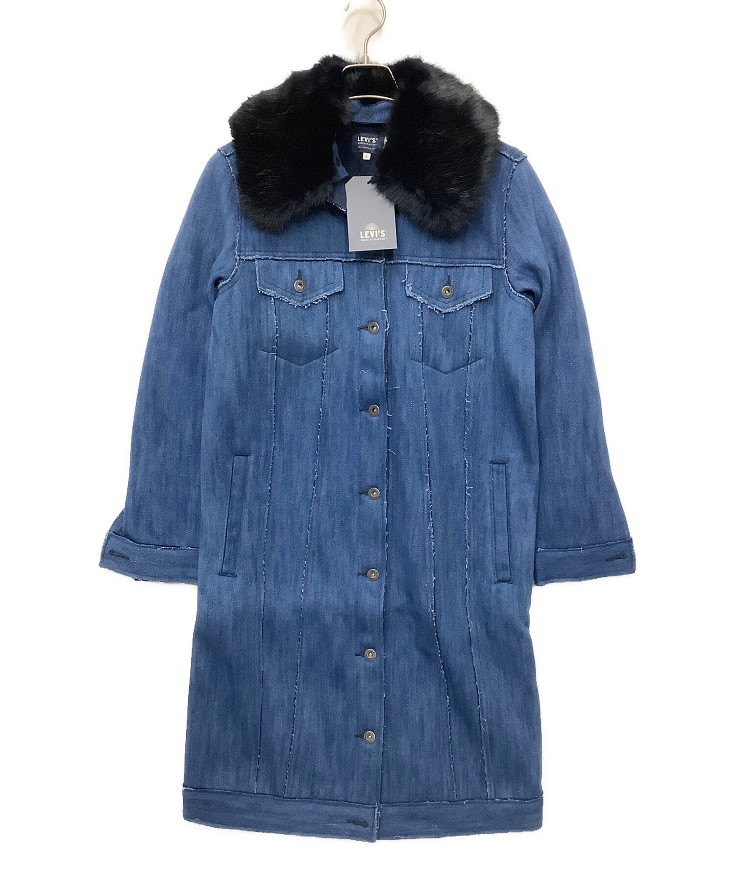 中古・古着通販】LEVI'S (リーバイス) Trucker Trench Coat ブルー