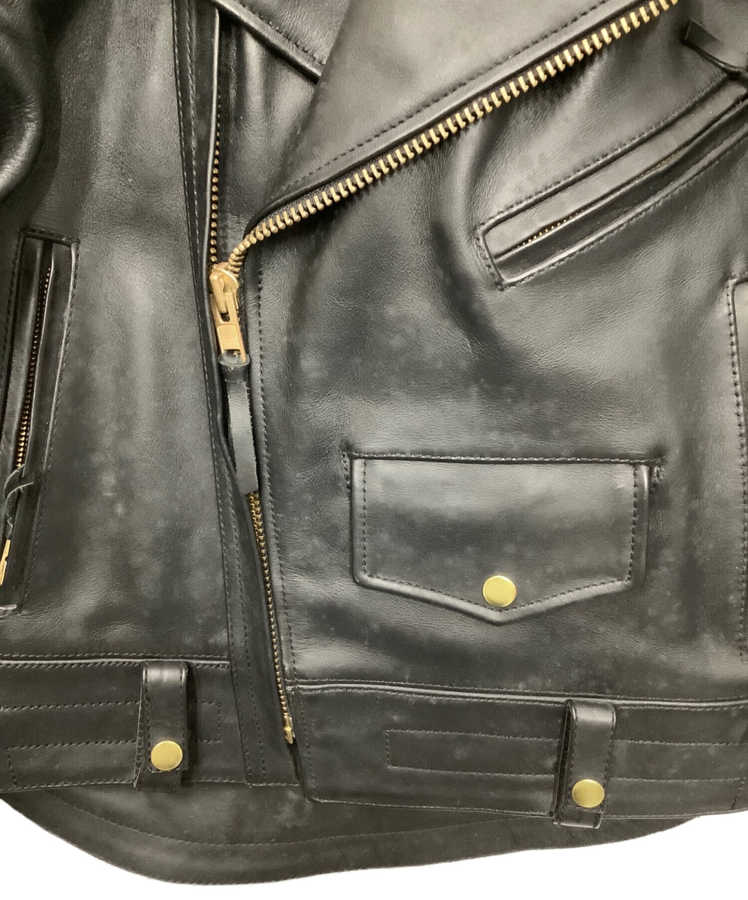 ノブ　KADOYA K'S LEATHER ダブルライダース　3L KADOYA(カドヤ) K'S LEATHER TOURUS トーラスダブルライダース Wレザー