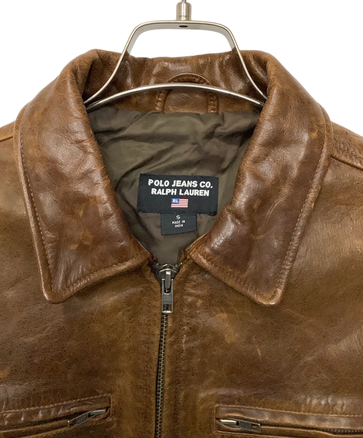 中古・古着通販】POLO JEANS CO. (ポロジーンズカンパニー) レザー