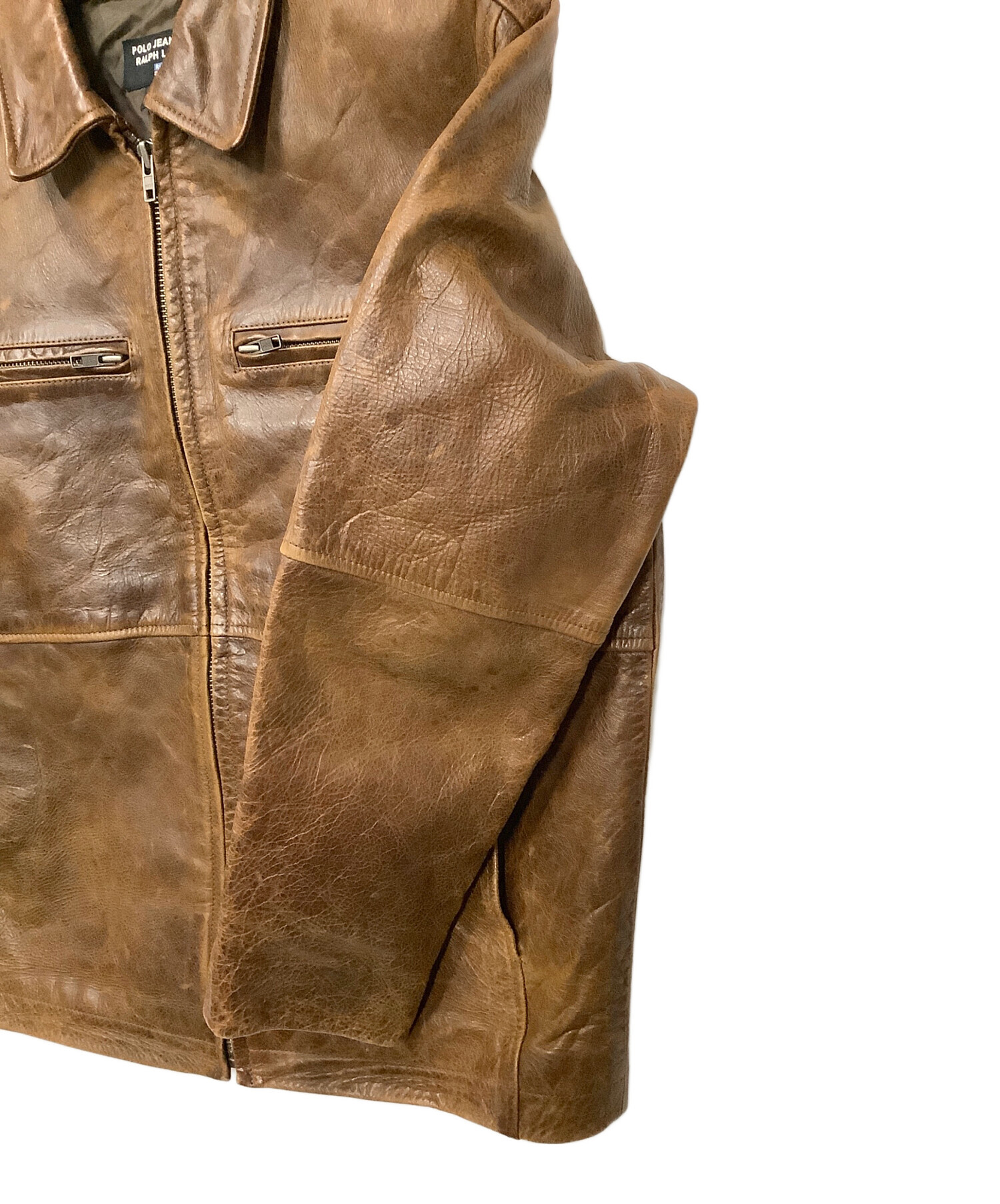 中古・古着通販】POLO JEANS CO. (ポロジーンズカンパニー) レザー