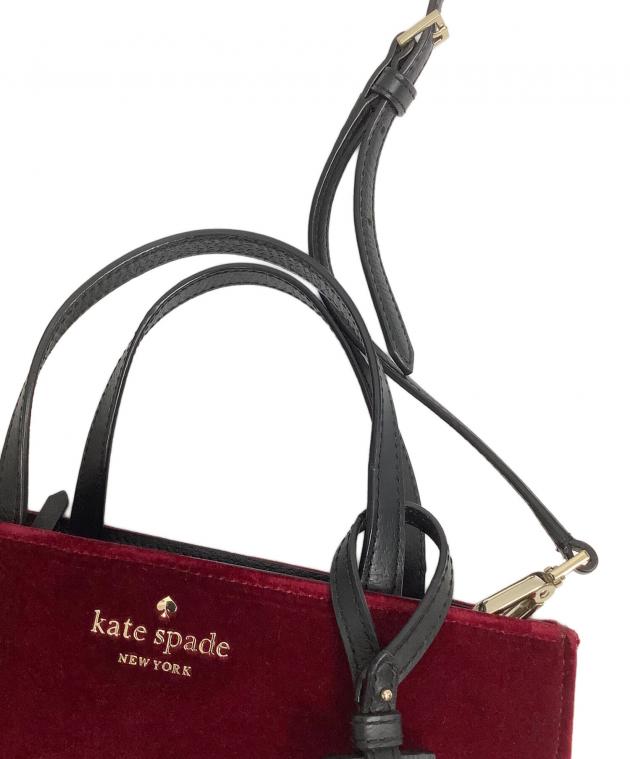 Kate spade ワイン ショルダーバッグ Kate Spade New York Spade Flower Embroidered Convertible Wristlet