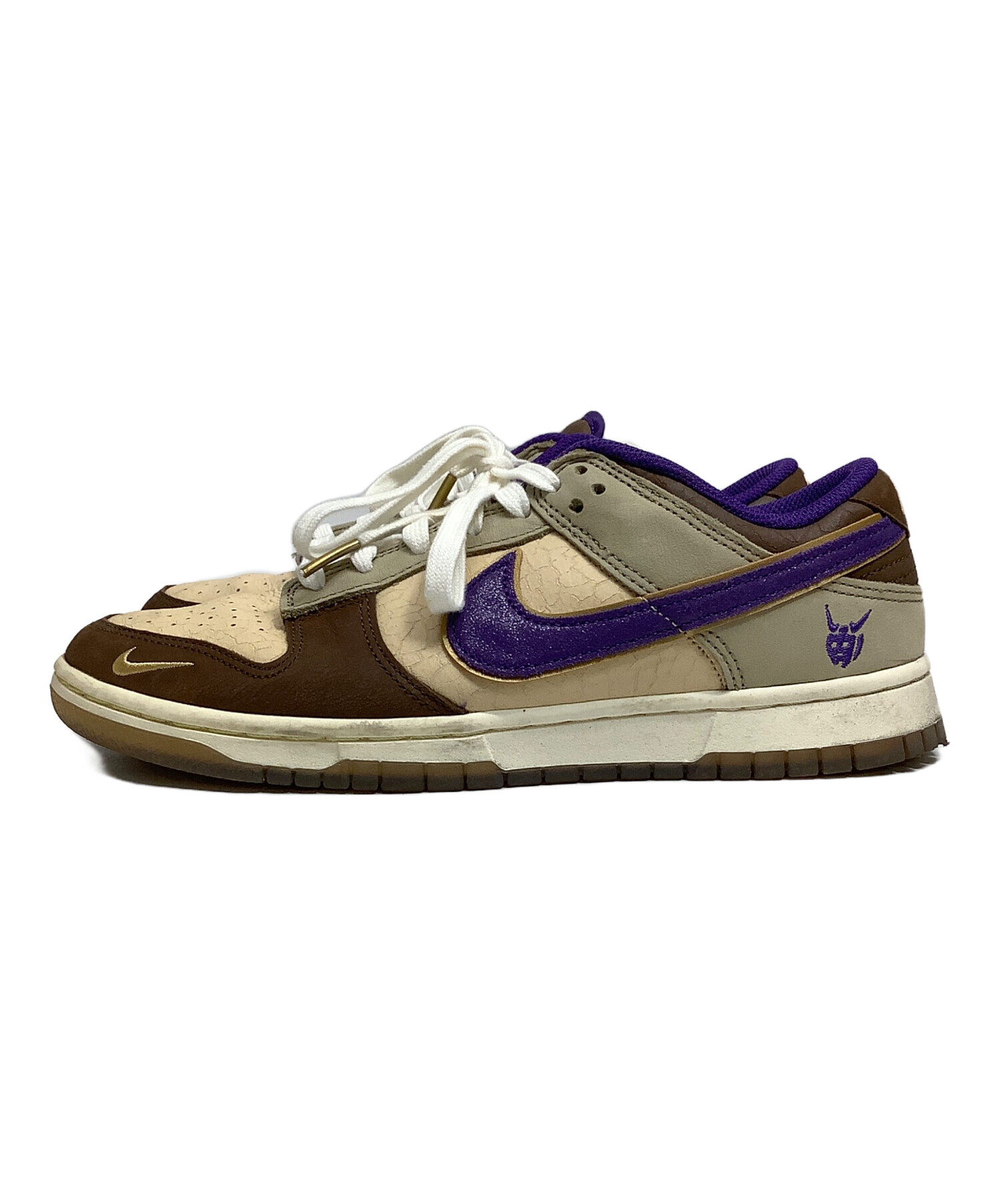 中古・古着通販】NIKE (ナイキ) スニーカー ベージュ×ブラウン 