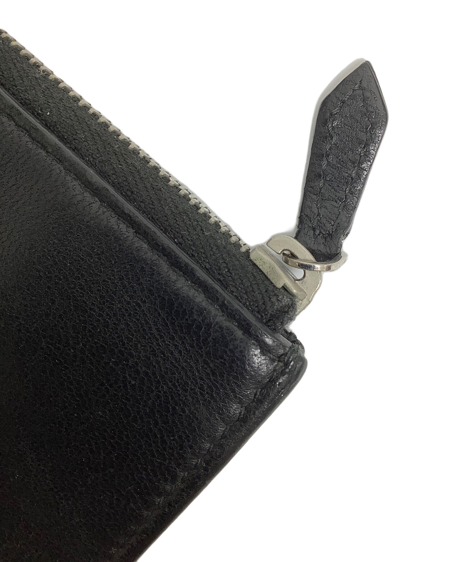 中古・古着通販】BALENCIAGA (バレンシアガ) L字コインケース ブラック