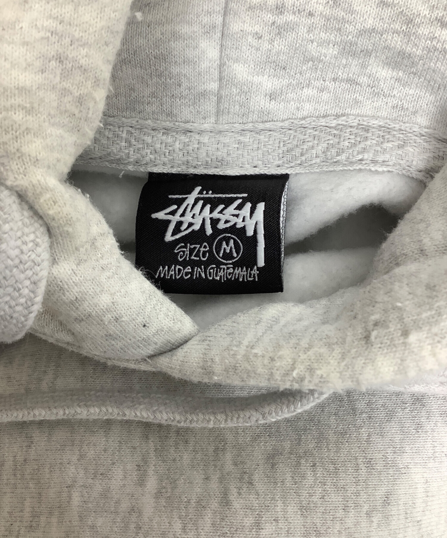 中古・古着通販】stussy (ステューシー) プルオーバーパーカー グレー 