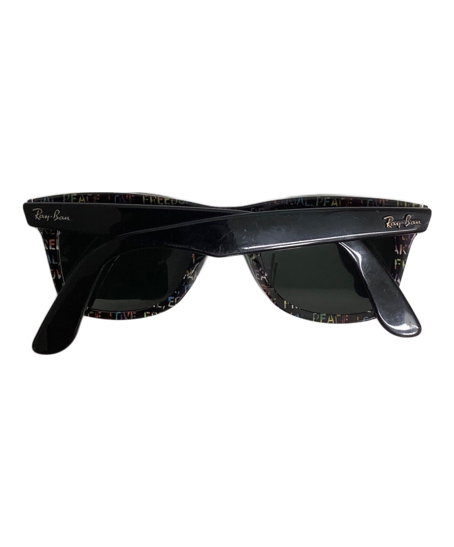 中古・古着通販】RAY-BAN (レイバン) サングラス ブラック×マルチ