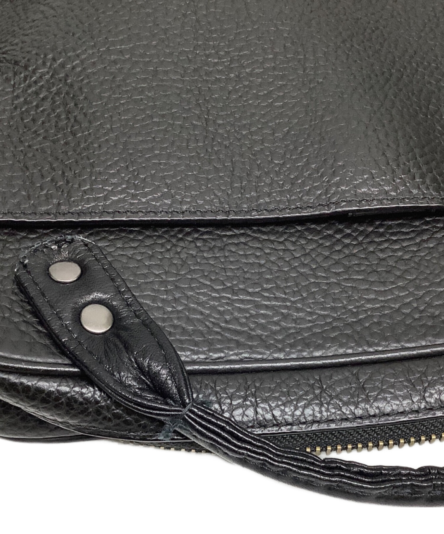 中古・古着通販】COACH (コーチ) ショルダーバッグ ブラック｜ブランド