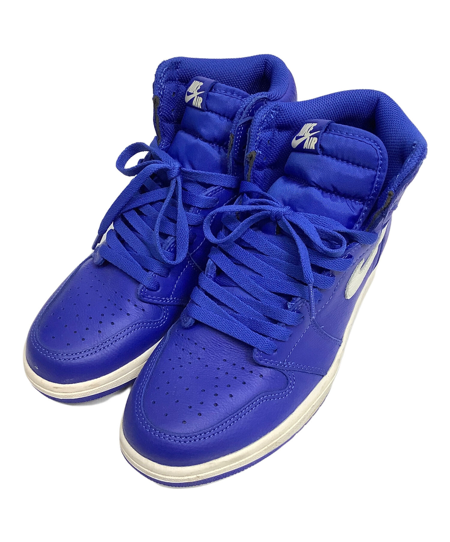 中古・古着通販】NIKE (ナイキ) ハイカットスニーカー ブルー サイズ 