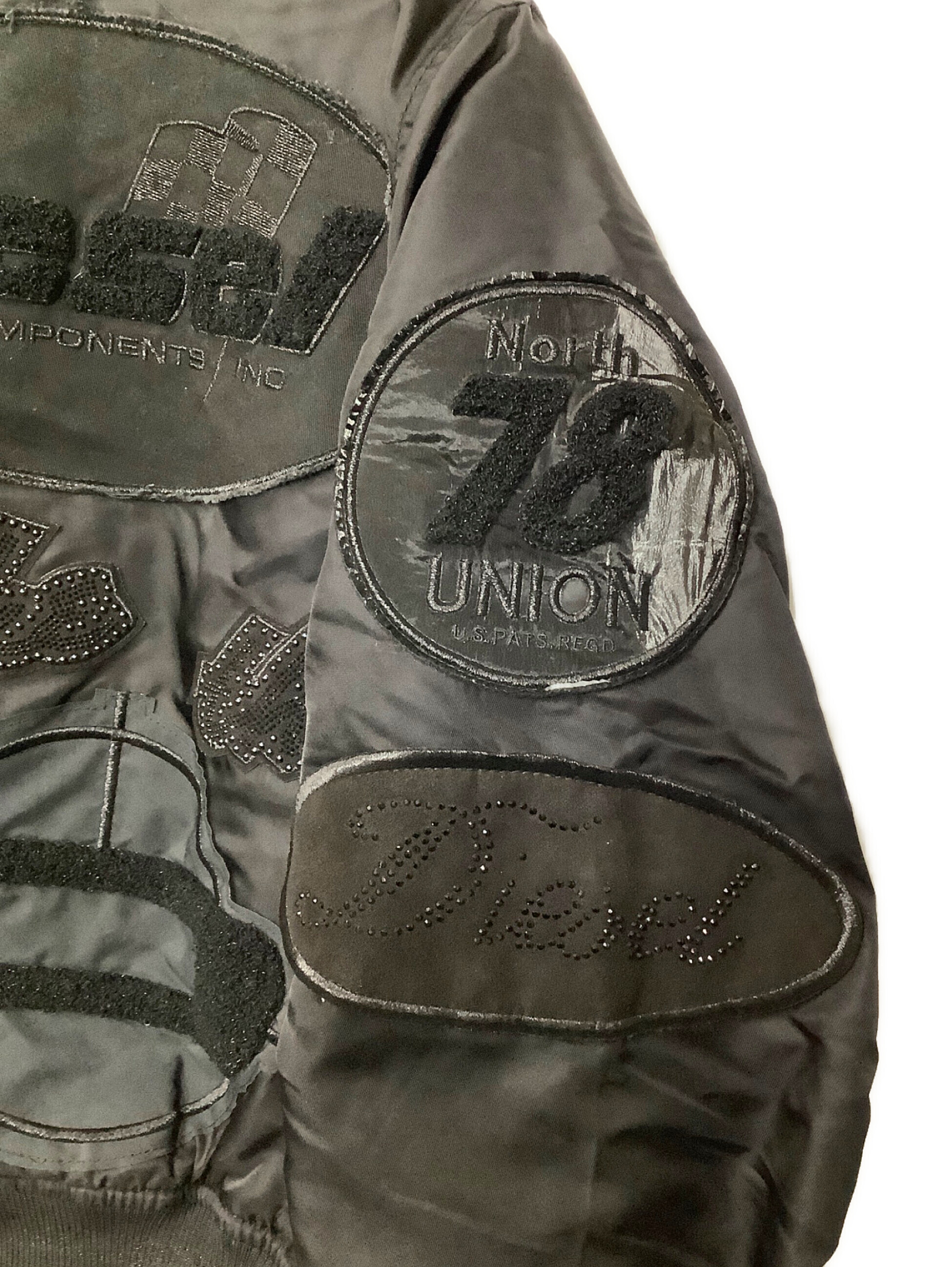 中古・古着通販】DIESEL (ディーゼル) ボンバージャケット ブラック