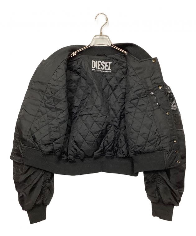 中古・古着通販】DIESEL (ディーゼル) ボンバージャケット ブラック