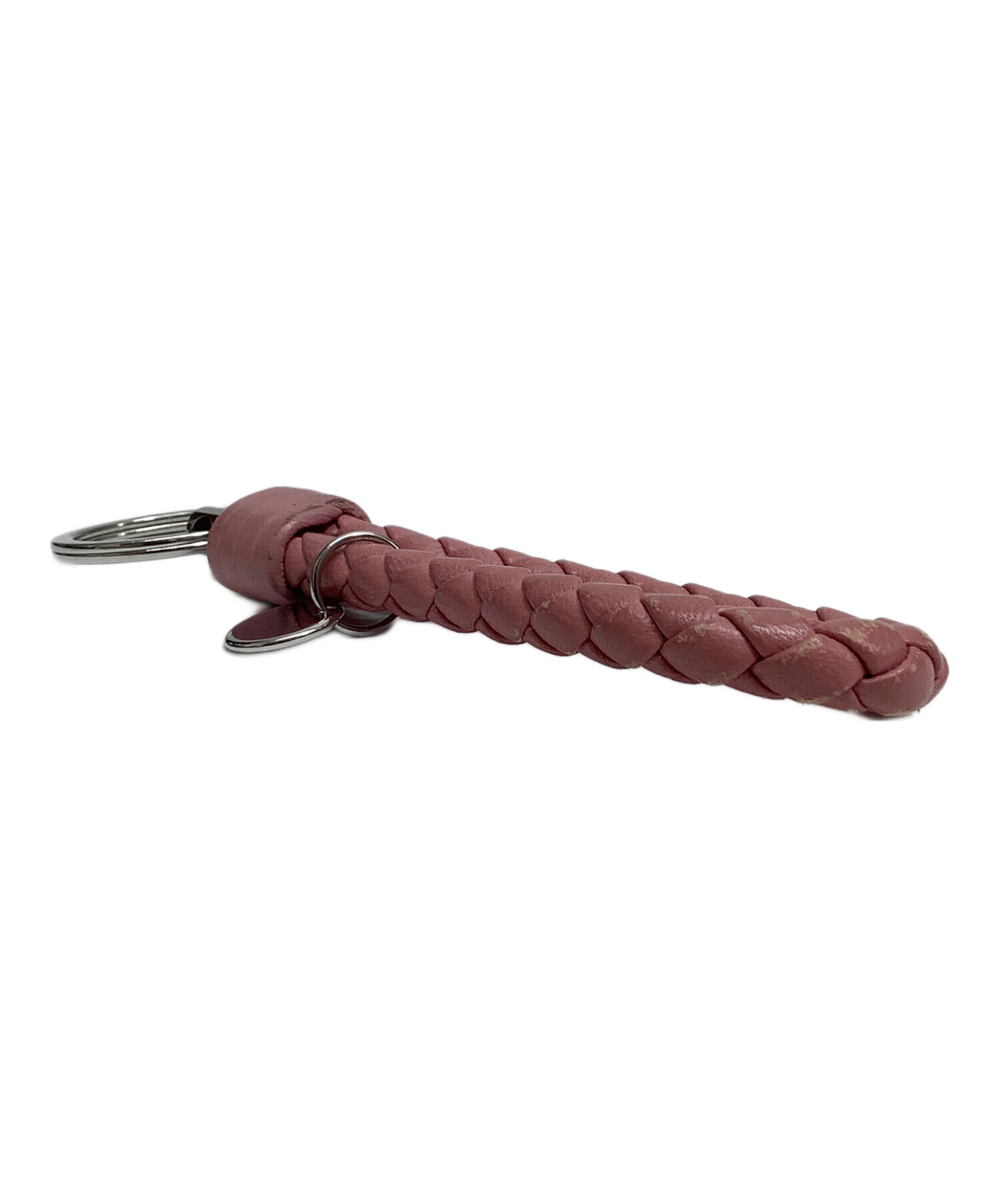 中古・古着通販】BOTTEGA VENETA (ボッテガベネタ) キーリング ピンク