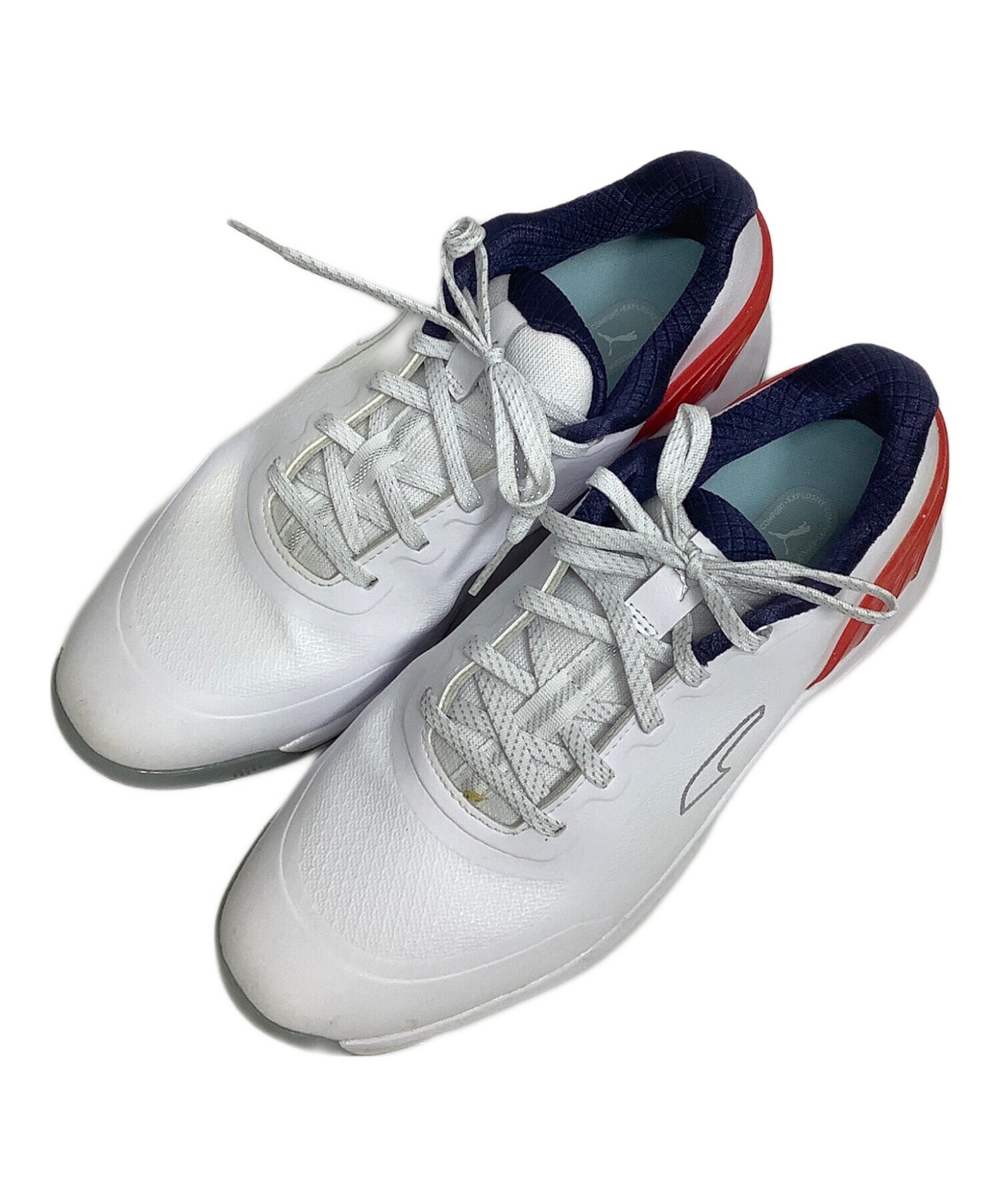 中古・古着通販】PUMA (プーマ) ゴルフシューズ ホワイト サイズ 中古・古着通販】PUMA (プーマ) ゴルフシューズ ホワイト サイズ