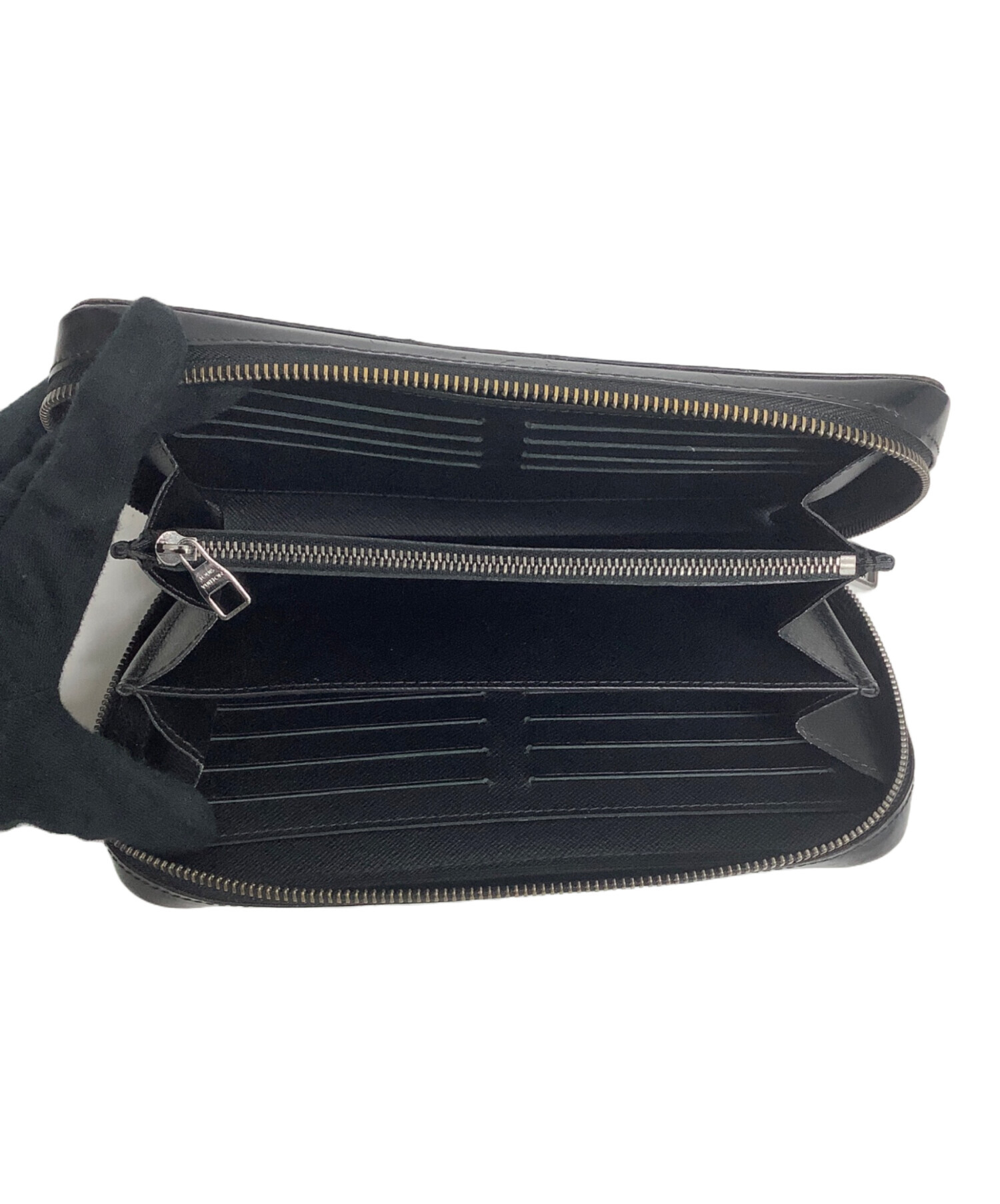 中古・古着通販】LOUIS VUITTON (ルイ ヴィトン) ジッピーXL ブラック