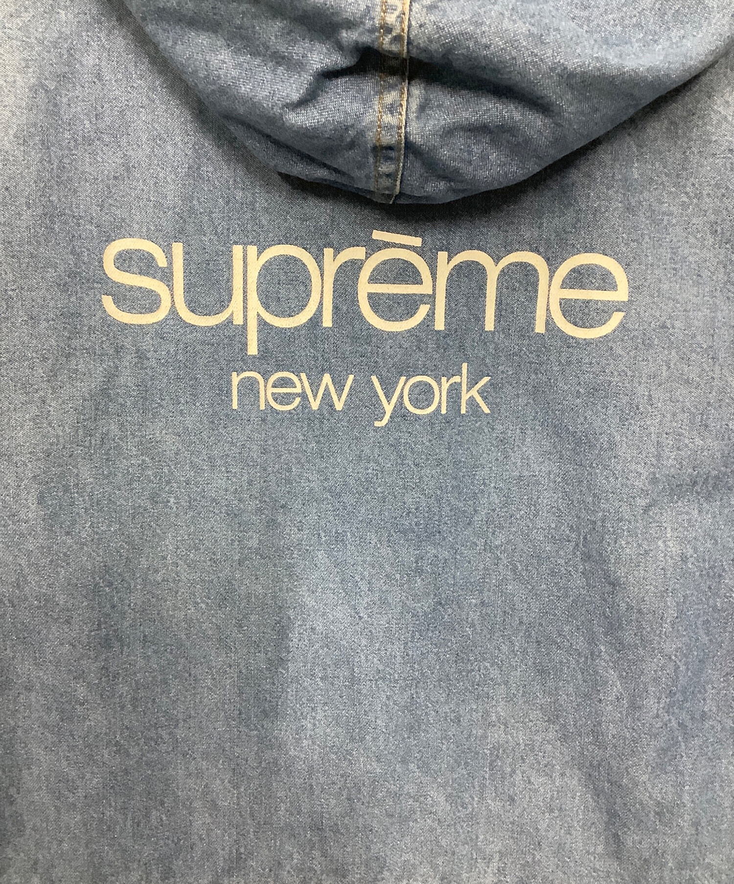 中古・古着通販】Supreme (シュプリーム) 14SS Classic Logo Hooded