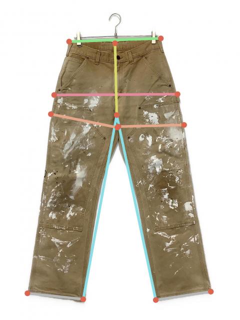 中古・古着通販】CarHartt (カーハート) ダブルニーパンツ ベージュ