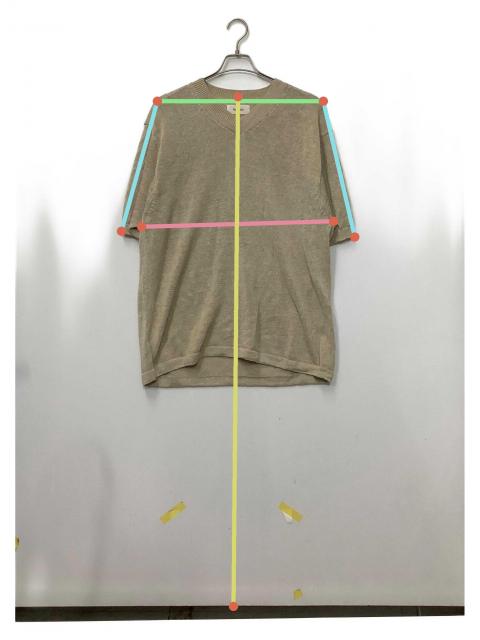 ernie palo 半袖ニット 中古・古着通販】Ernie Palo (アーニーパロ) 半袖ニット ベージュ