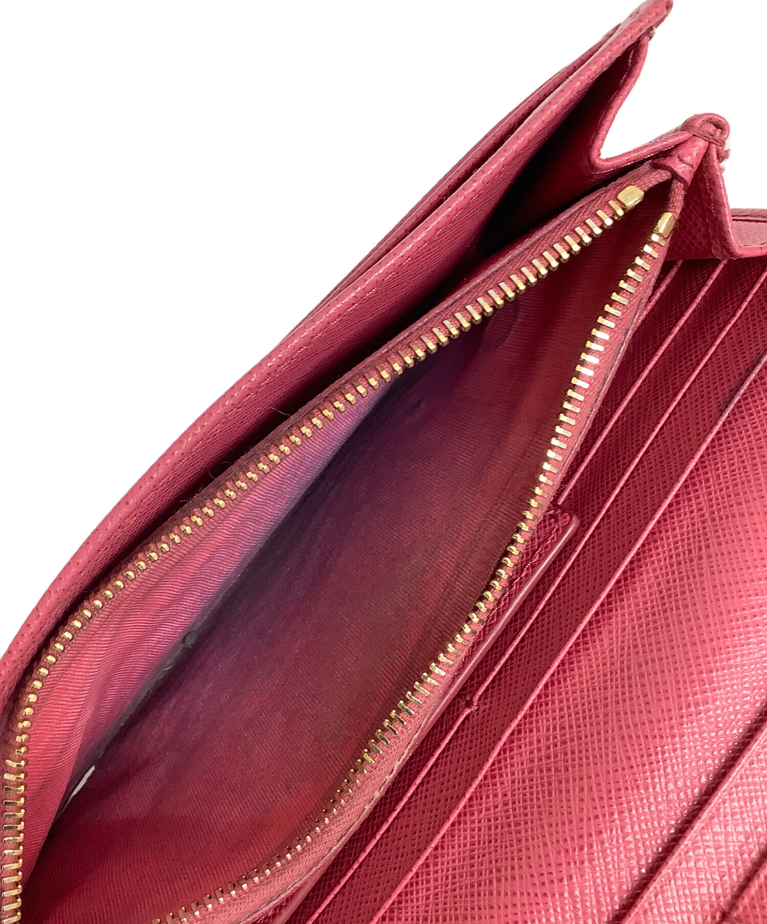 中古・古着通販】PRADA (プラダ) 長財布 ピンク｜ブランド・古着通販