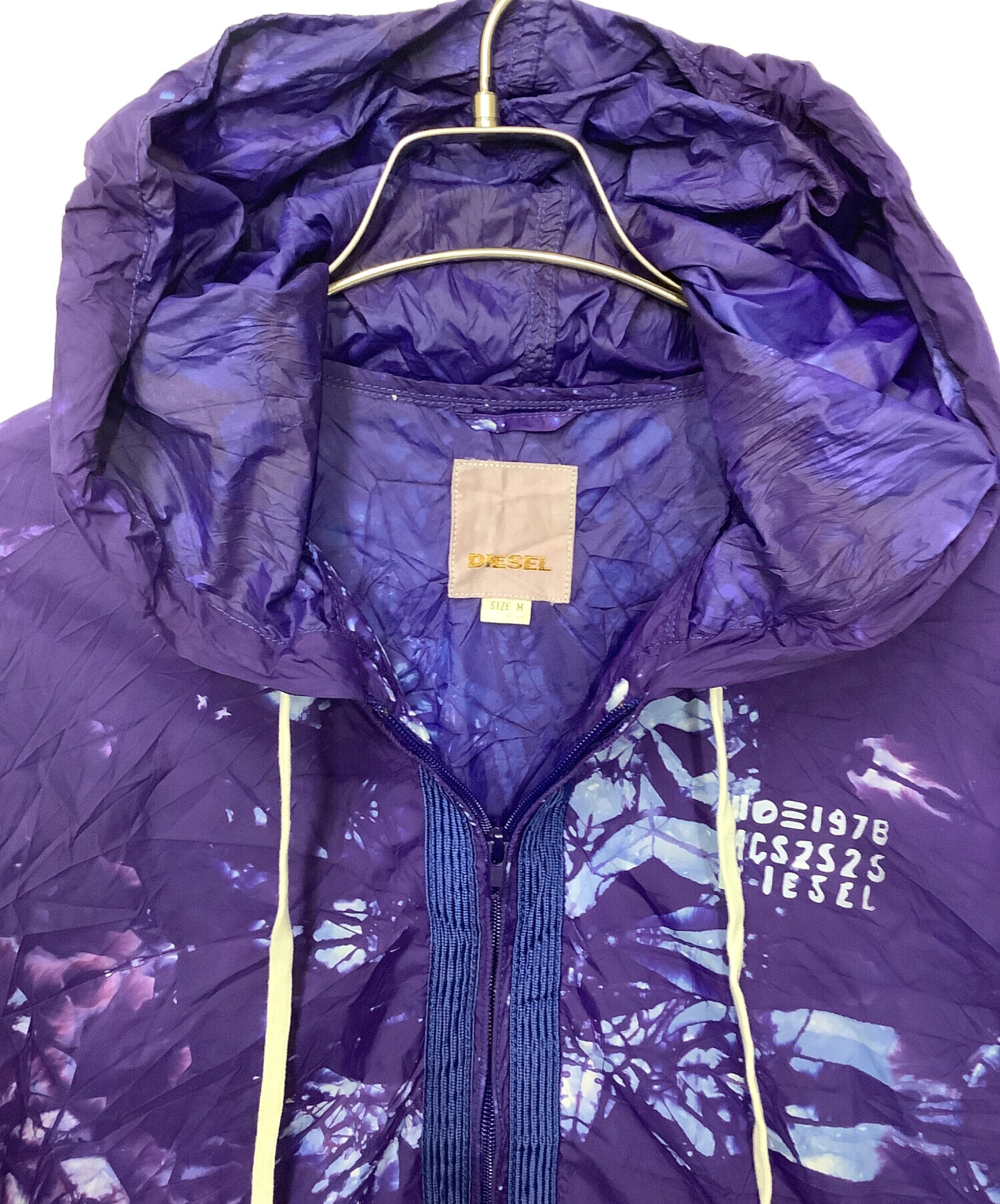 中古・古着通販】DIESEL (ディーゼル) ウインドブレーカー パープル