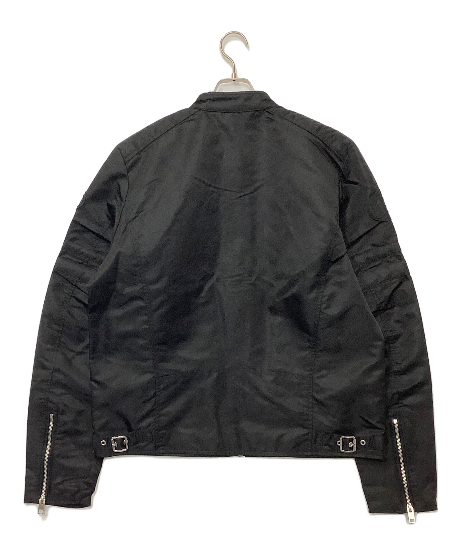 中古・古着通販】DIESEL (ディーゼル) ナイロンライダースジャケット
