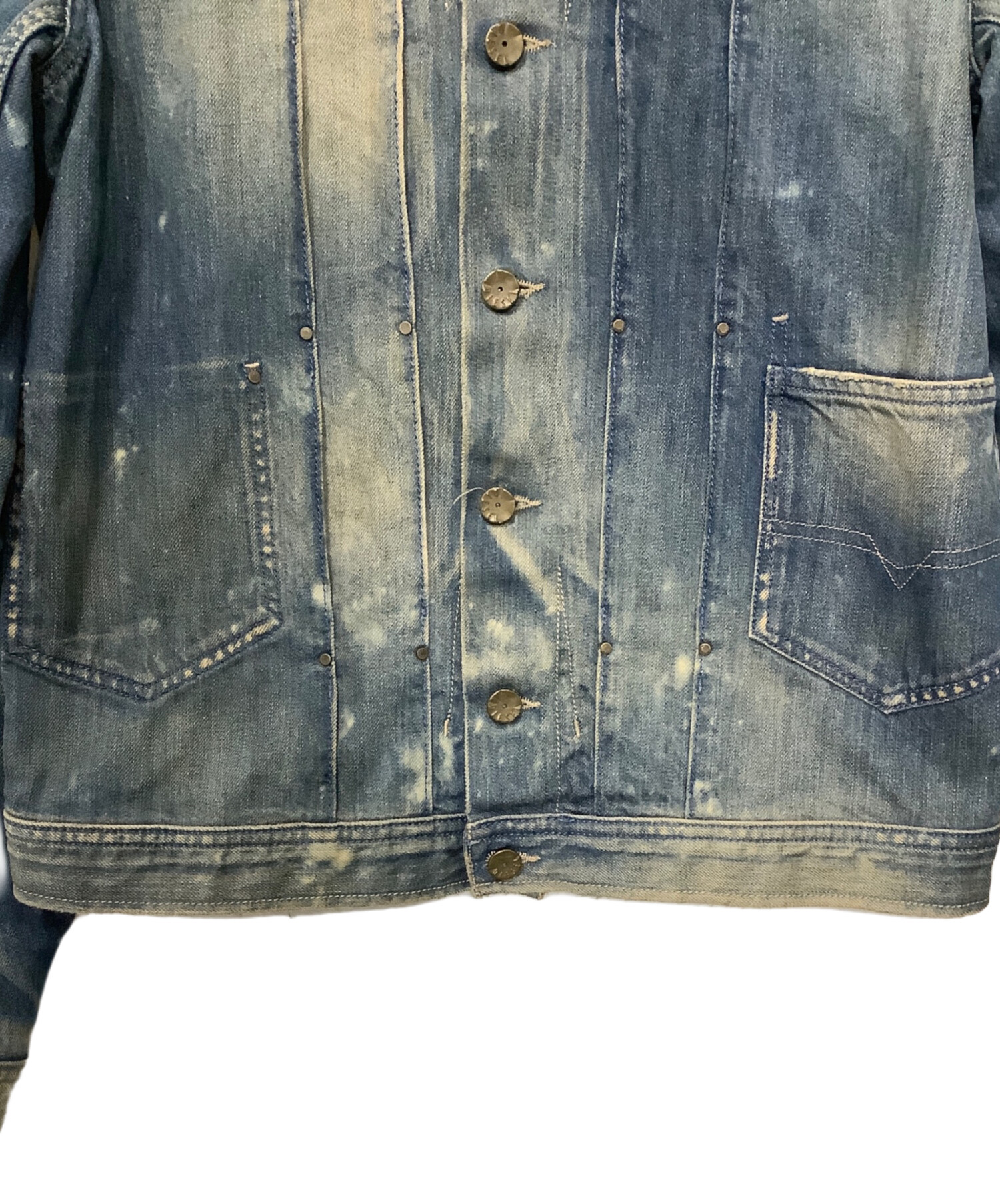中古・古着通販】DIESEL INDUSTRY (ディーゼル) デニムジャケット