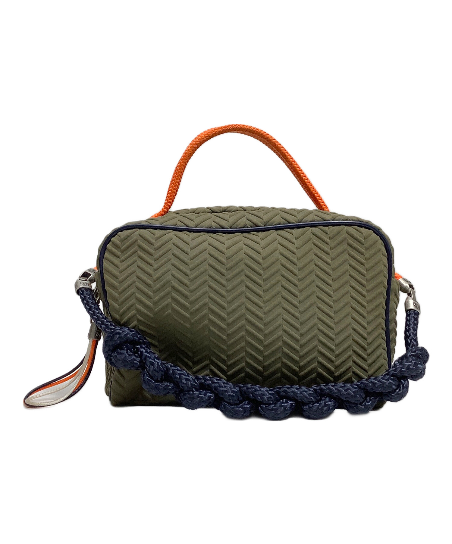 L4K3 レーク QLM-1116AH ショルダーバッグ 総柄 カーキミックス L4K3 レーク QLM-1116AH ショルダーバッグ 総柄 カーキミックス L4K3