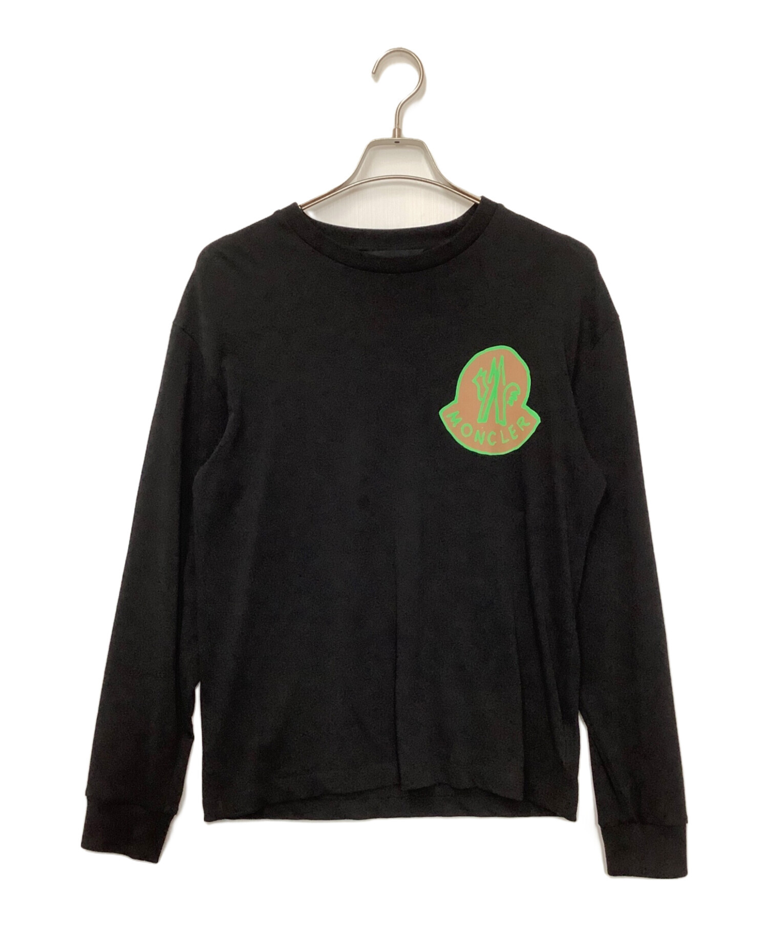 中古・古着通販】MONCLER (モンクレール) 長袖カットソー ブラック