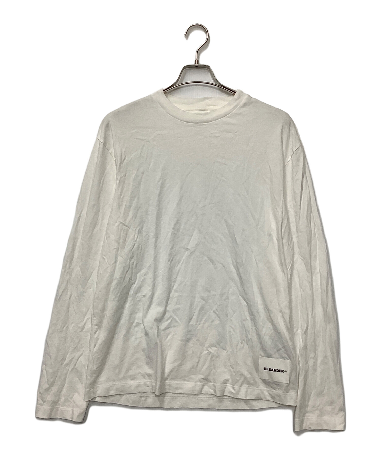 中古・古着通販】JIL SANDER (ジルサンダー) 長袖カットソー ホワイト 