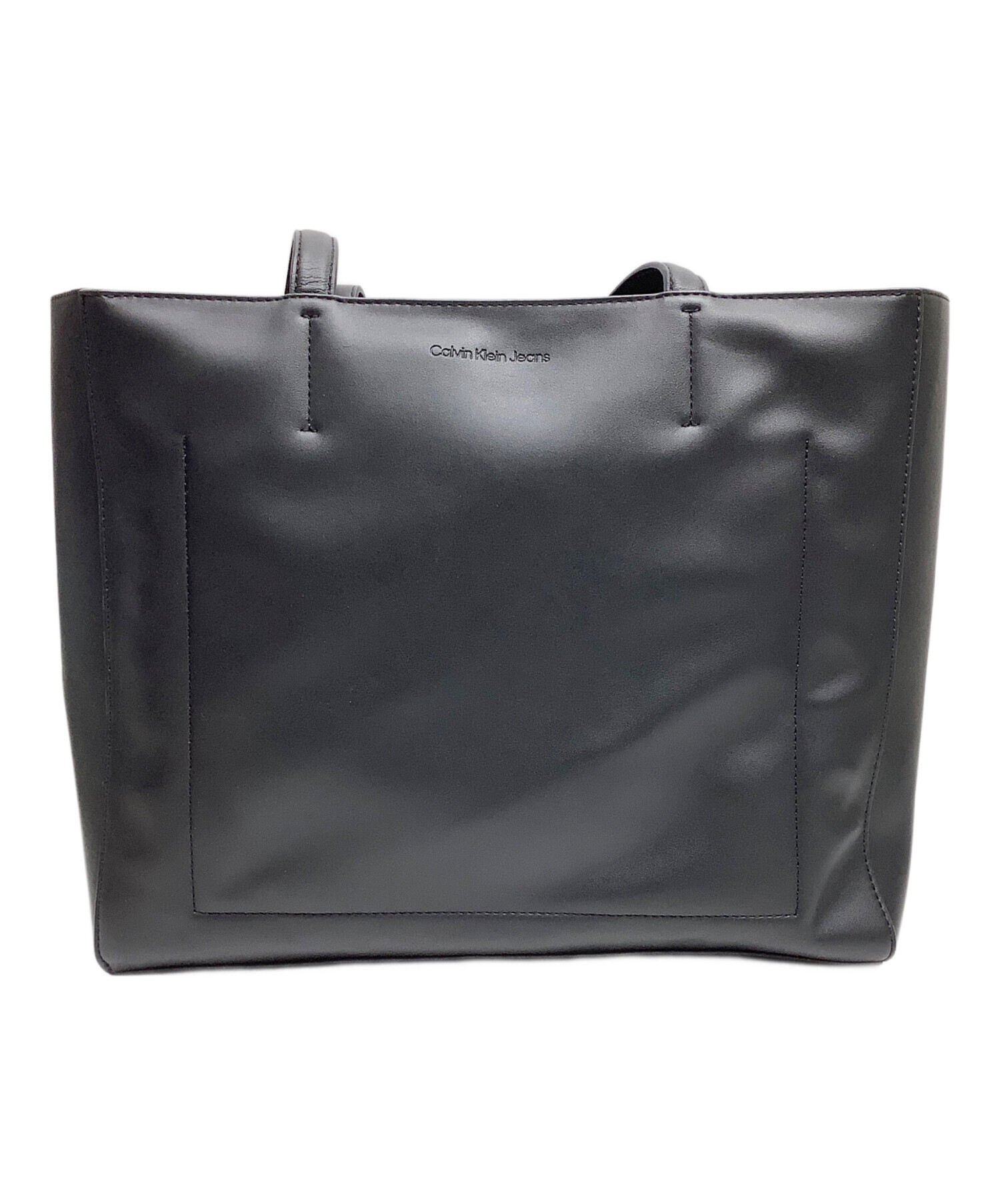 Calvin Klein Jeans ブラックトートバッグ 【公式通販】