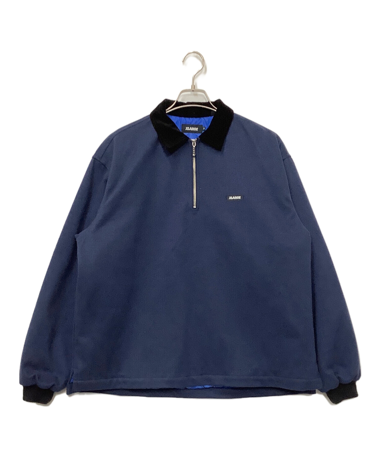 中古・古着通販】X-LARGE (エクストララージ) ハーフジップブルゾン