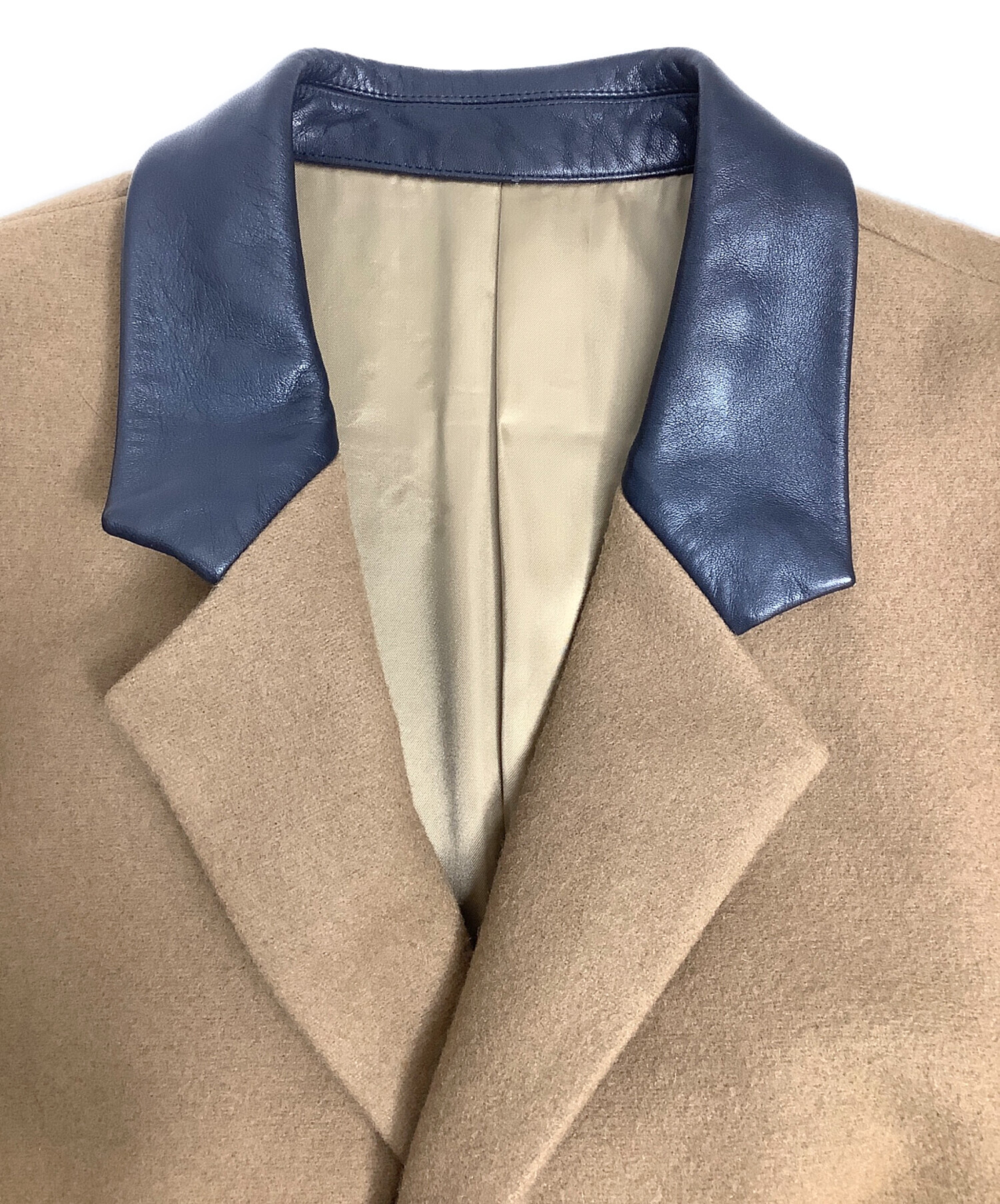 JOHN LAWRENCE SULLIVAN　ウールコート　キャメル　USED 中古・古着通販】JOHN LAWRENCE SULLIVAN (ジョン ローレンス サリバン