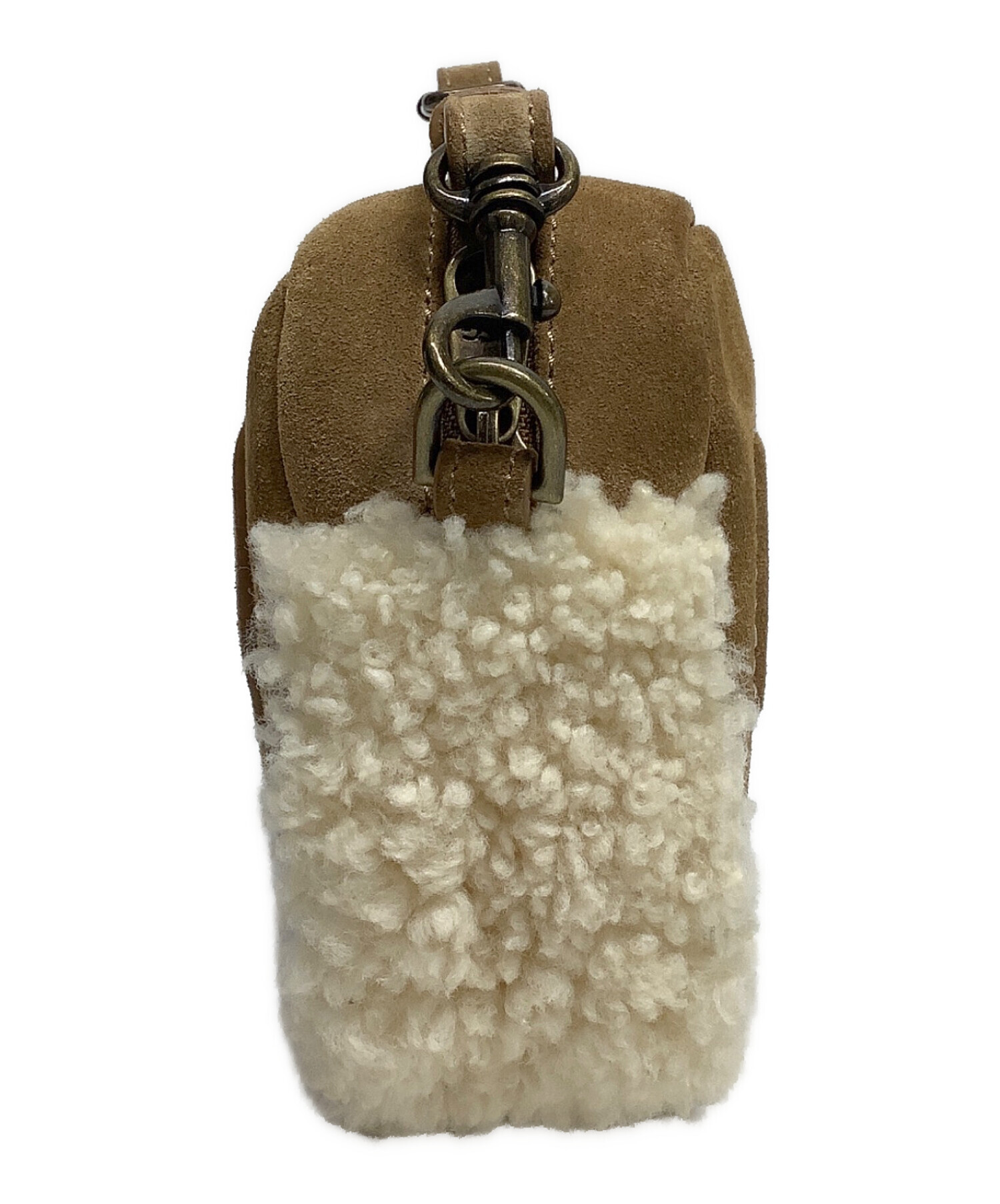 中古・古着通販】UGG (アグ) ショルダーバッグ ベージュ｜ブランド 