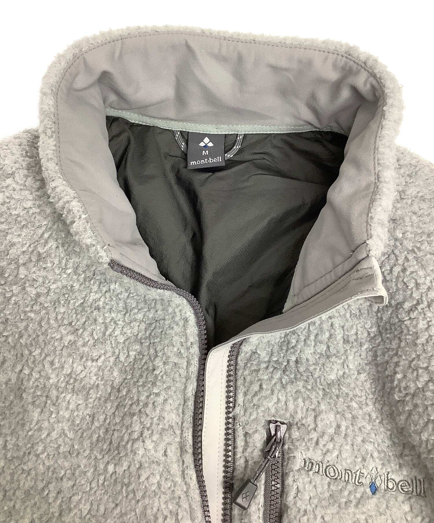 中古・古着通販】mont-bell (モンベル) フリースジャケット グレー