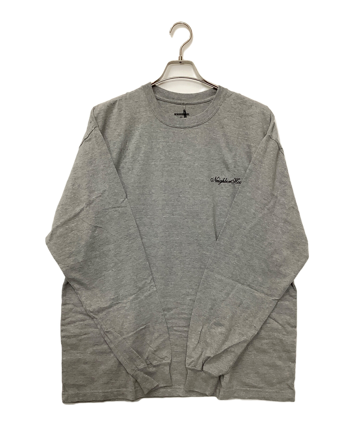 中古・古着通販】NEIGHBORHOOD (ネイバーフッド) 長袖Tシャツ グレー