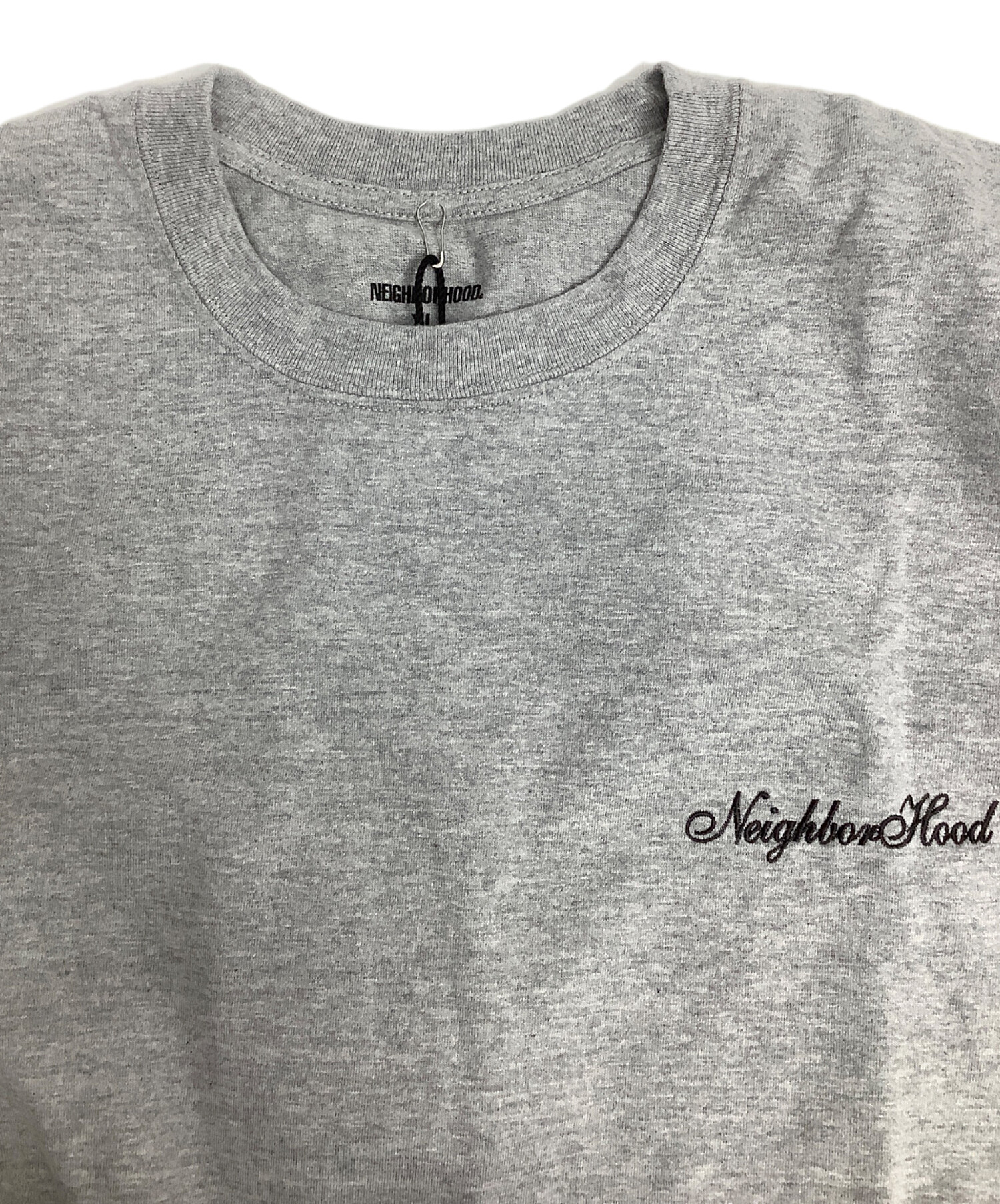 中古・古着通販】NEIGHBORHOOD (ネイバーフッド) 長袖Tシャツ グレー