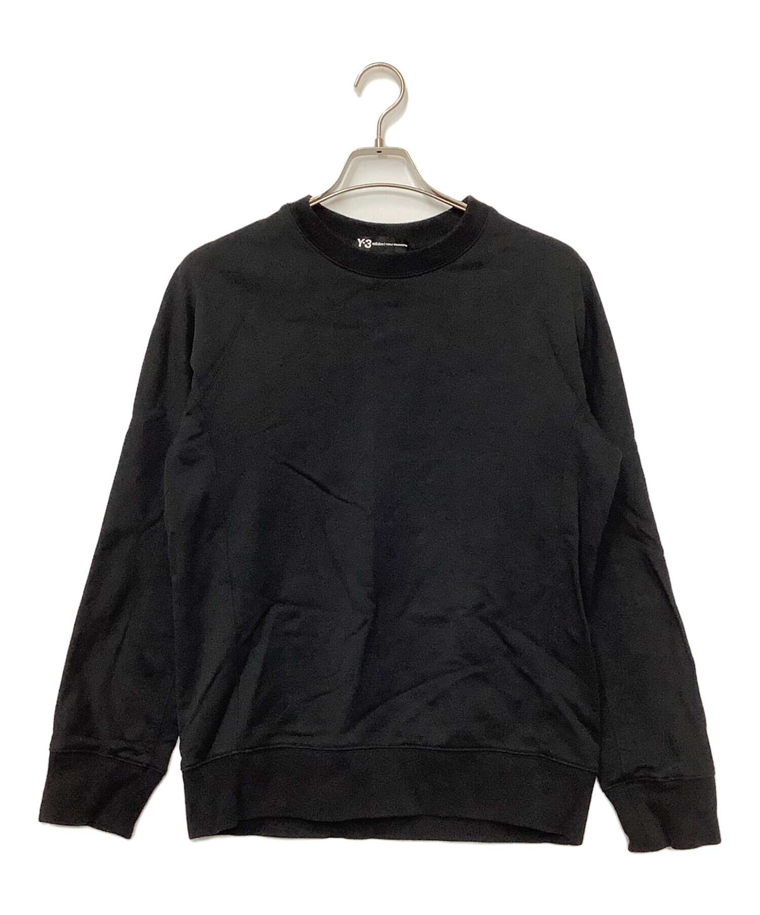 中古・古着通販】Y-3 (ワイスリー) スウェット ブラック サイズ:S 