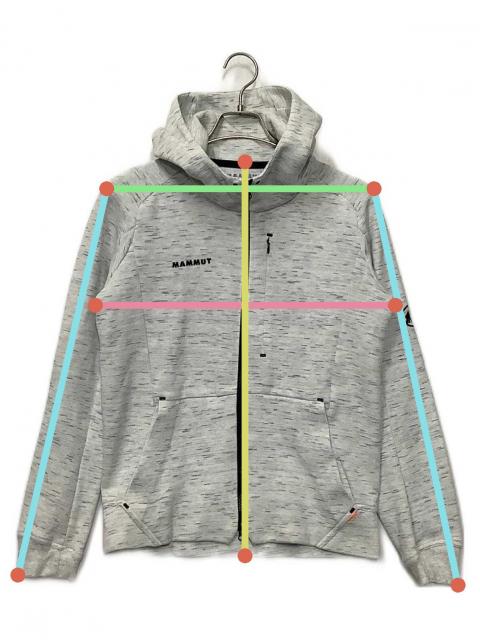 中古・古着通販】MAMMUT (マムート) ジップパーカー グレー サイズ:M