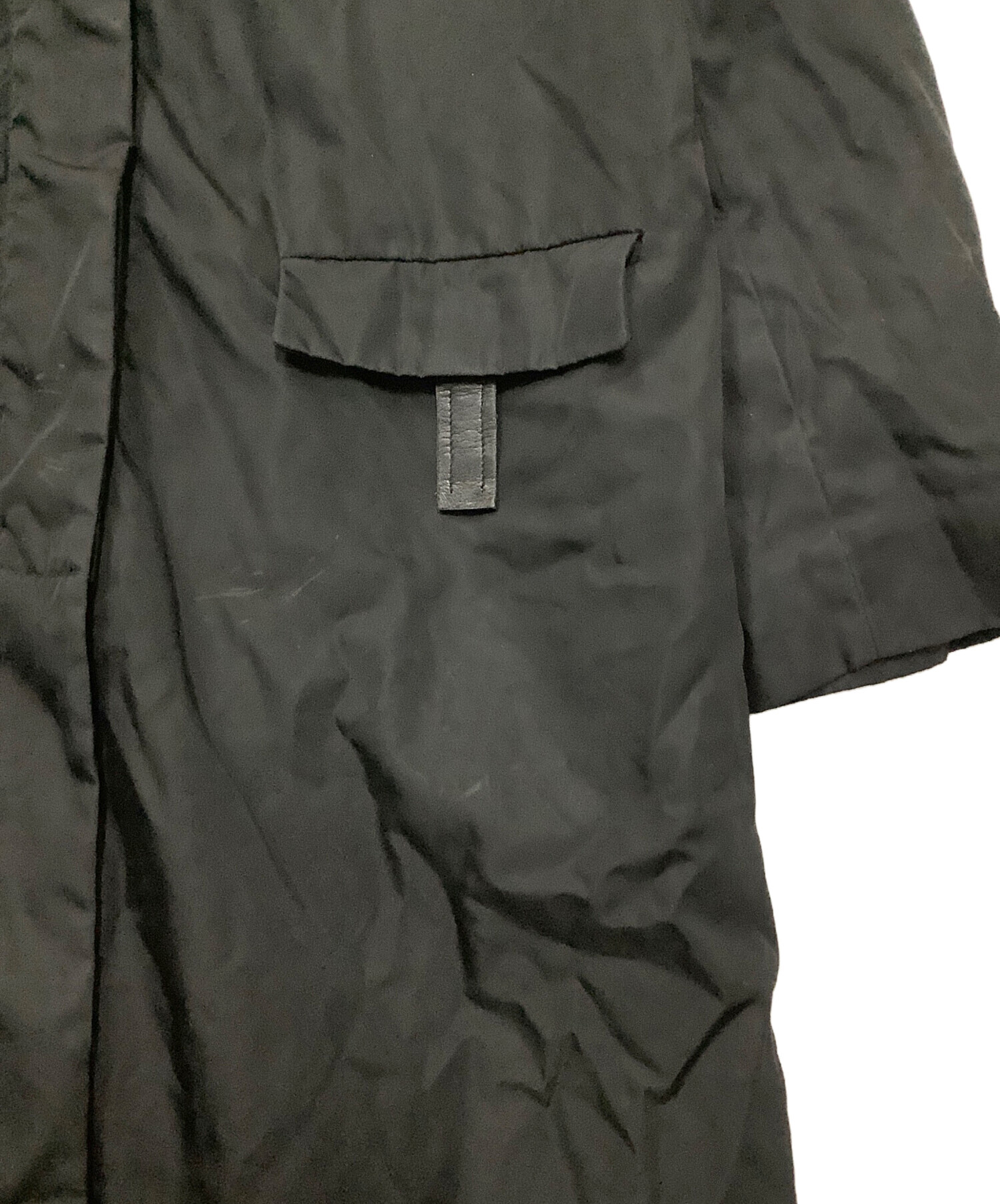 PRADA(プラダ)ナイロンコート ☆PRADA☆黒☆ナイロンコート☆プラダ - メルカリ