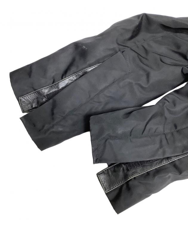 中古・古着通販】PRADA (プラダ) ナイロンコート ブラック サイズ:44