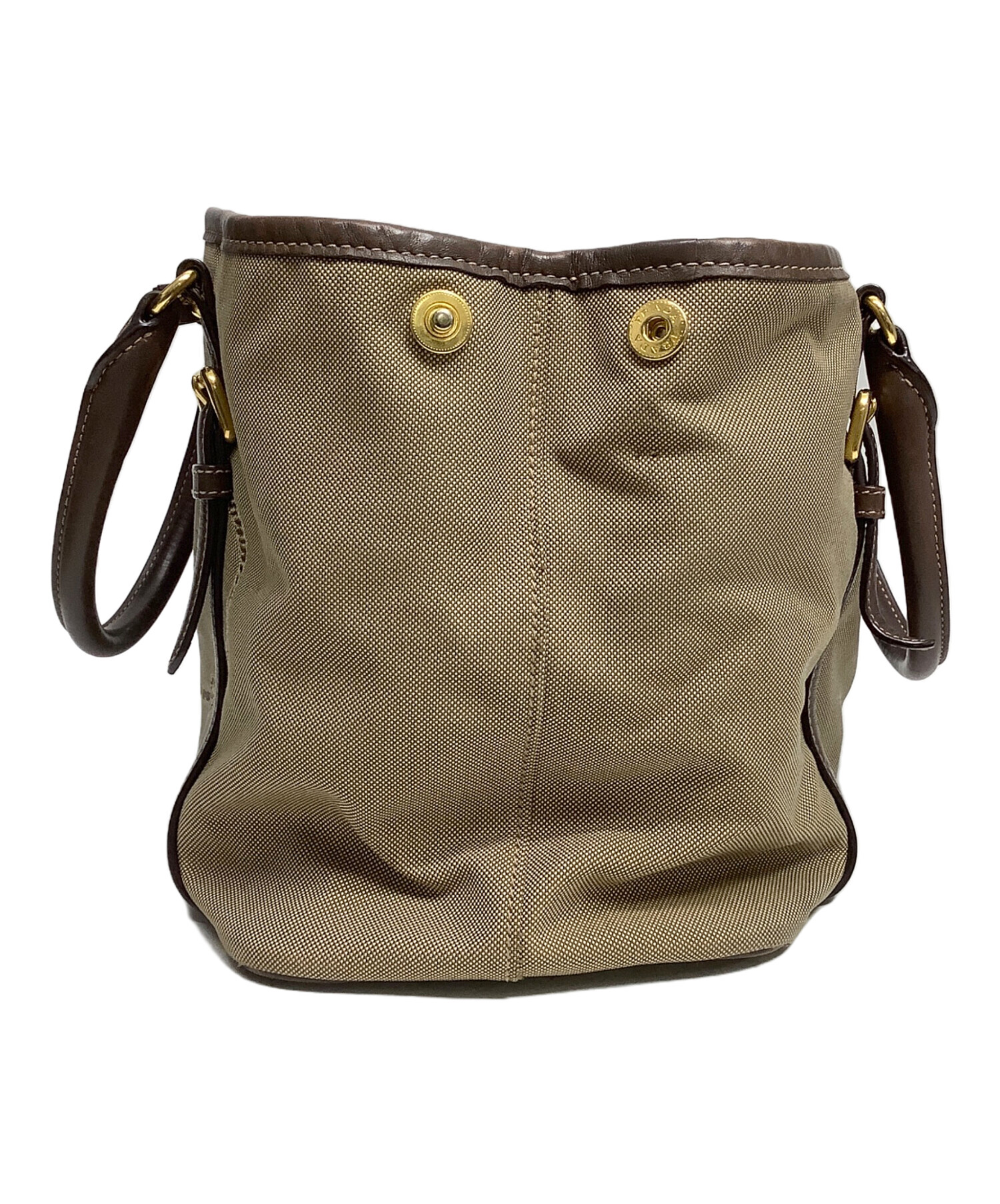 中古・古着通販】PRADA (プラダ) 2WAYショルダーバッグ ベージュ 