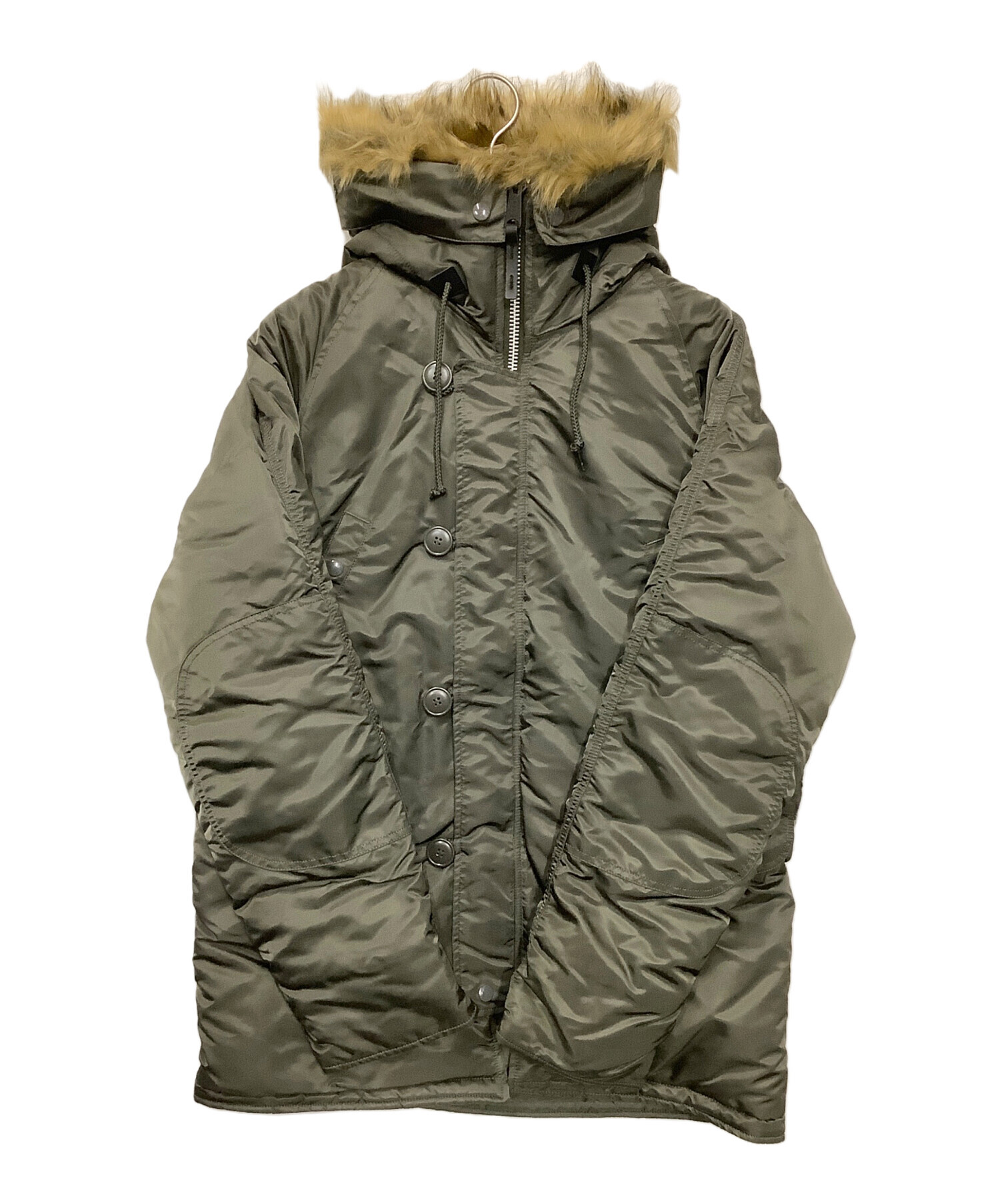 中古・古着通販】ALPHA (アルファ) N-3B タイトジャケット カーキ