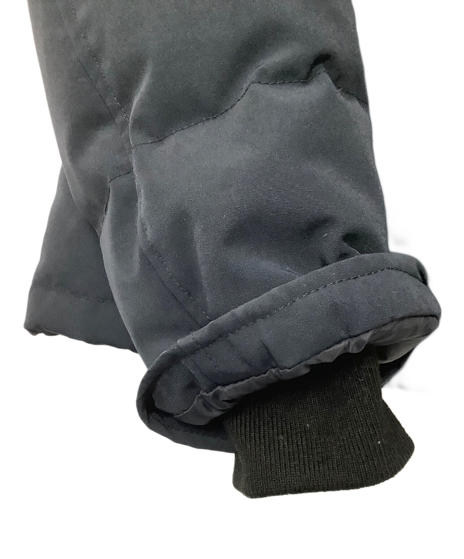 ダントン ダウンジャケット ネイビー ブラック サイズ36 中古・古着通販】DANTON (ダントン) ダウンジャケット ネイビー