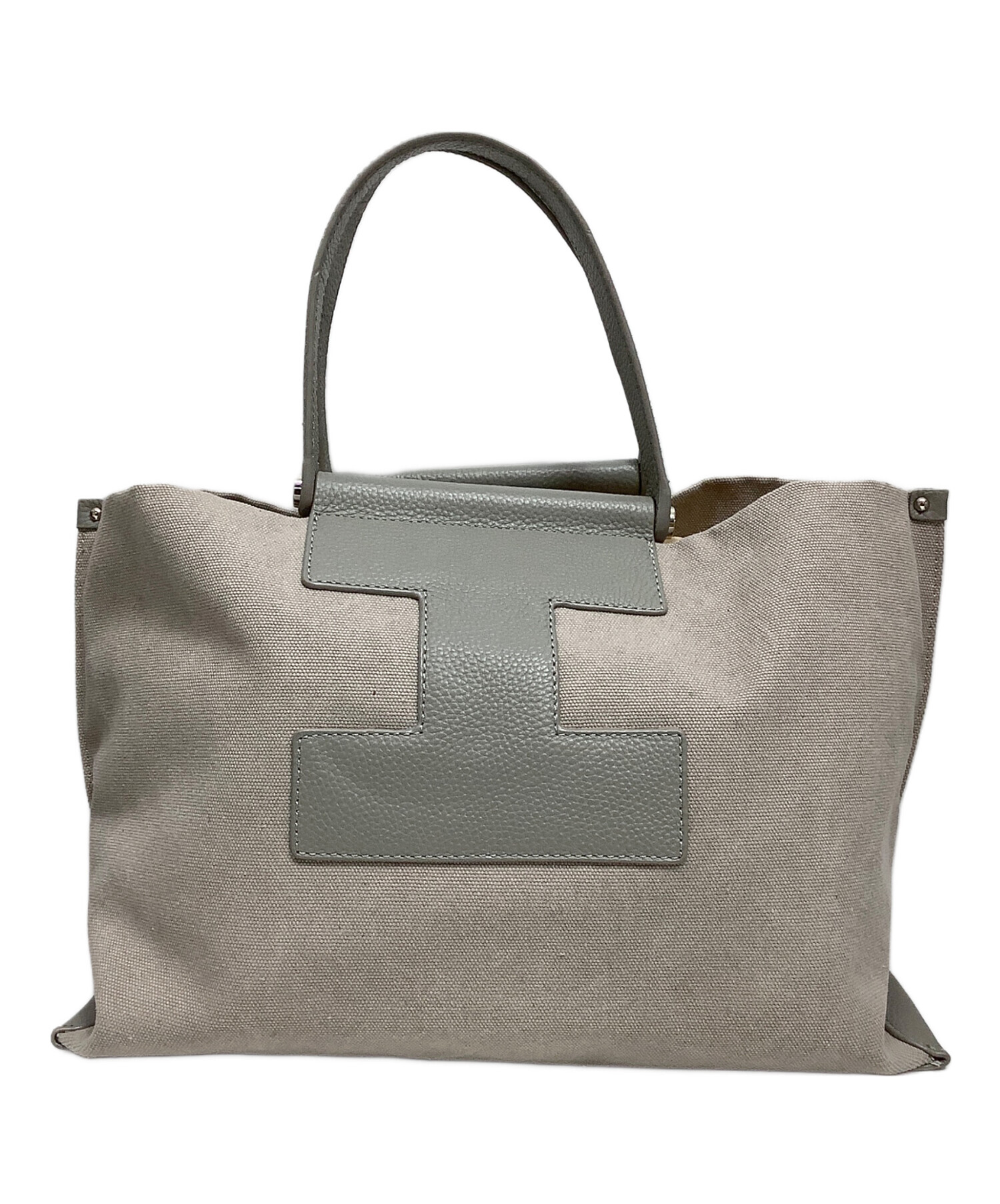 中古・古着通販】IACUCCI (イアクッチ) ハンドバッグ グレー｜ブランド