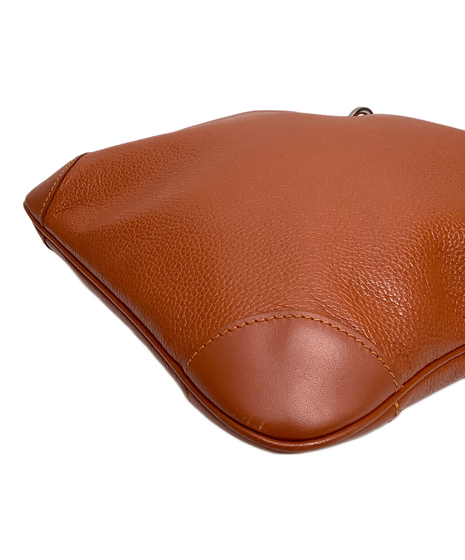 中古・古着通販】LONGCHAMP (ロンシャン) ショルダーバッグ オレンジ