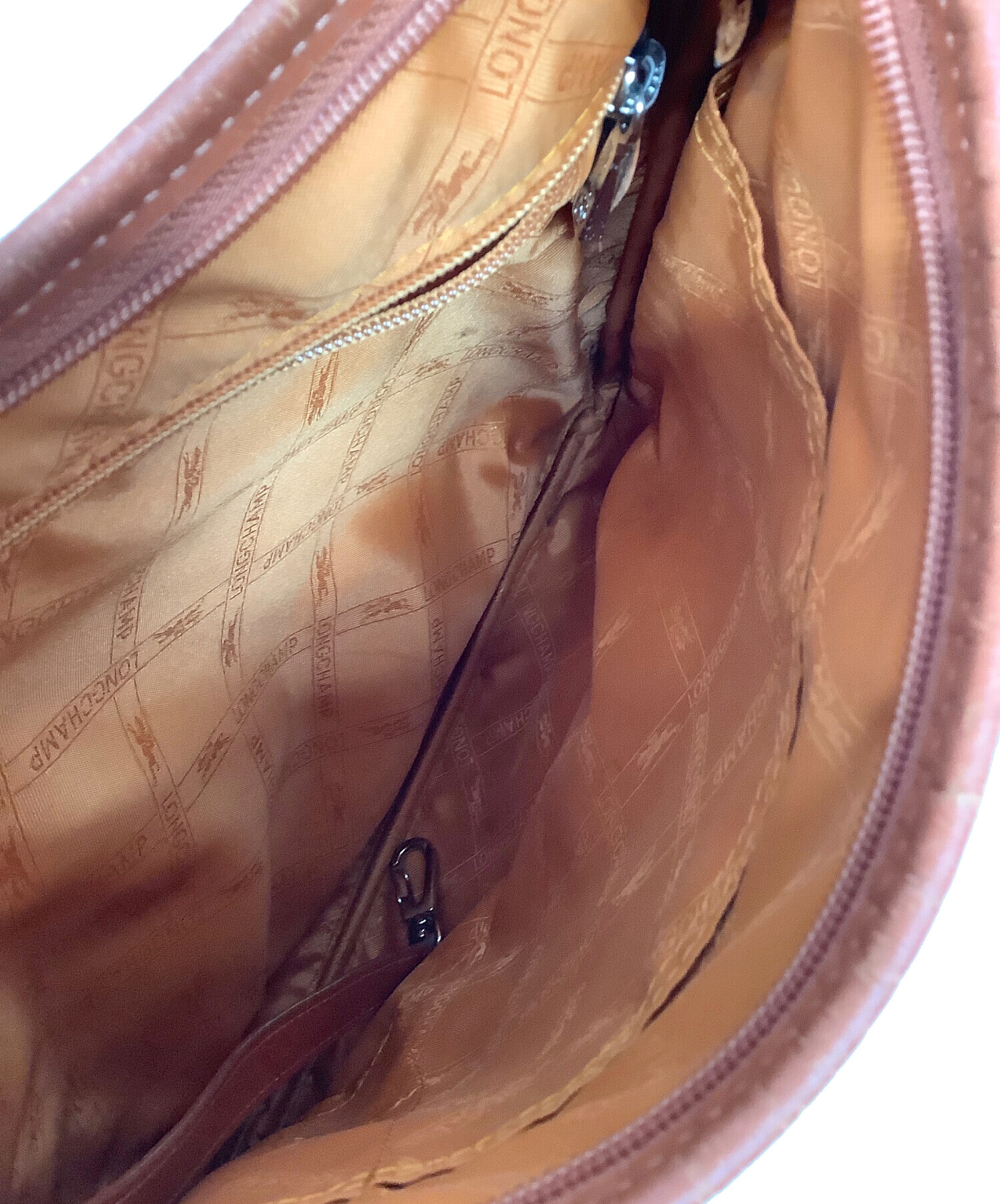 中古・古着通販】LONGCHAMP (ロンシャン) ショルダーバッグ オレンジ