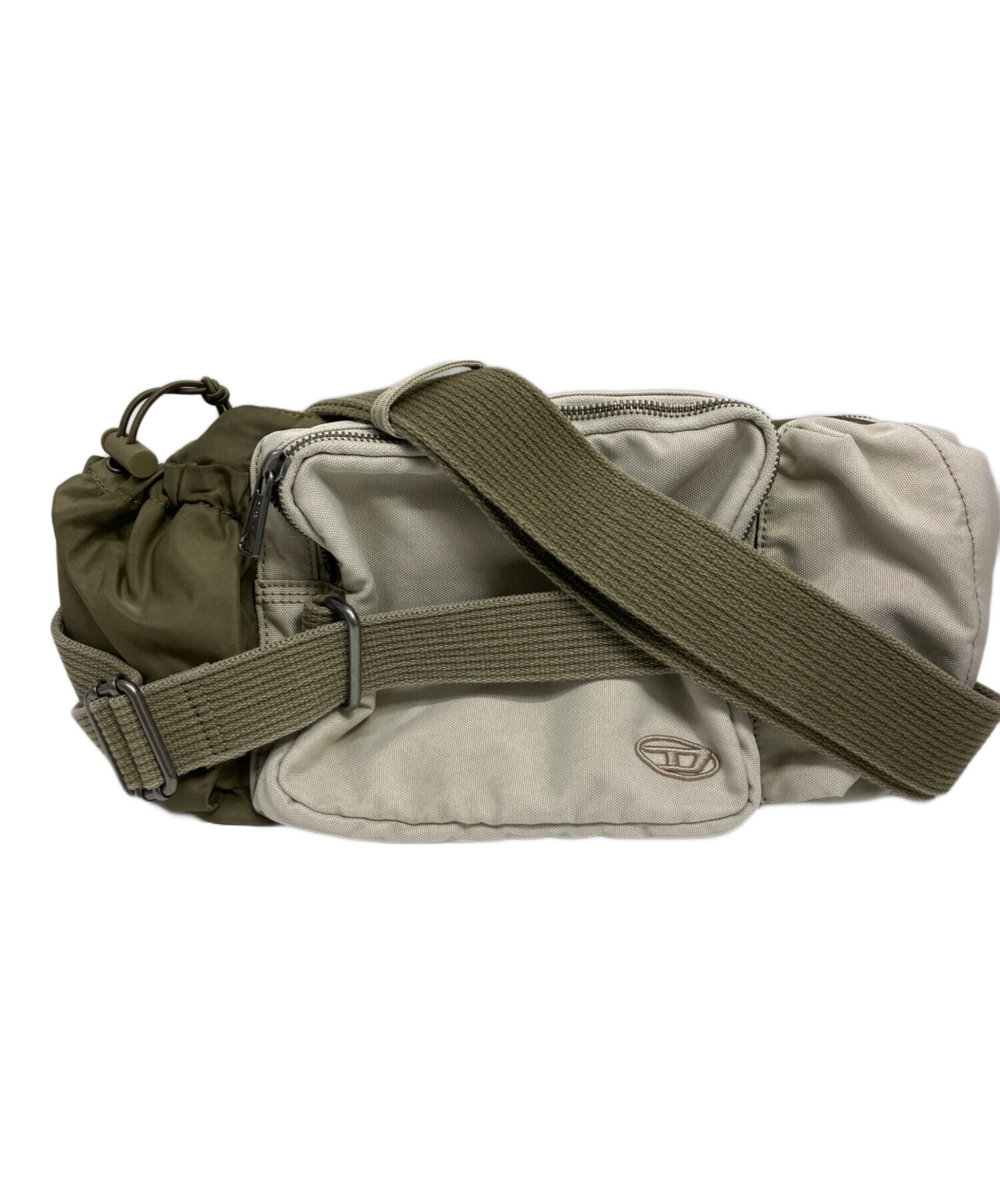 中古・古着通販】DIESEL (ディーゼル) ショルダーバッグ ベージュ 