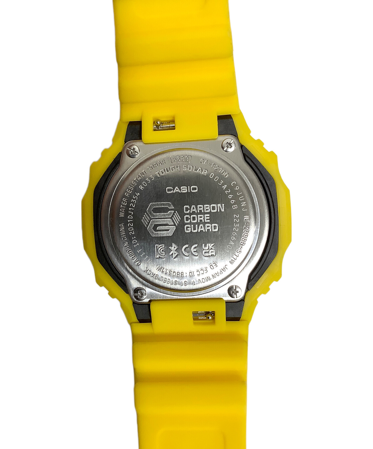中古・古着通販】CASIO (カシオ) デジタルウォッチ イエロー 未使用品 