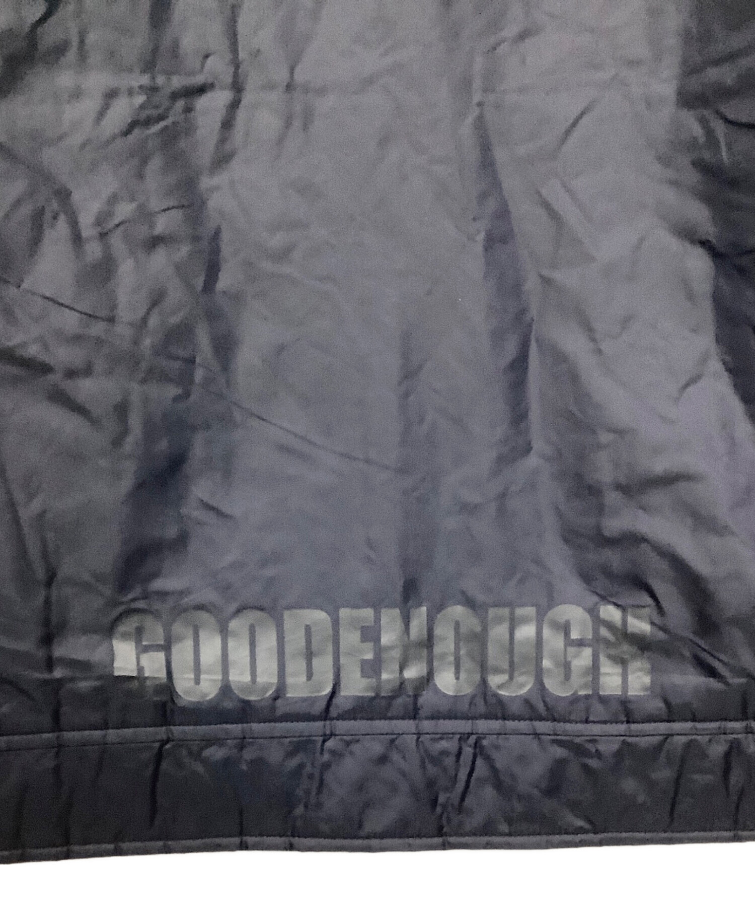中古・古着通販】GDEH (グッドイナフ) ナイロンジャケット ブラック 