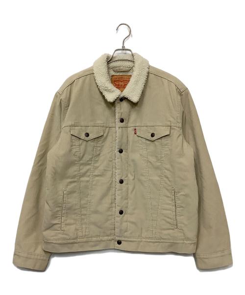秋冬　Levi's リーバイス 古着メンズ　ジャケット　ベージュ　コーデュロイ 中古・古着通販】LEVI'S (リーバイス) 裏ボアコーデュロイジャケット