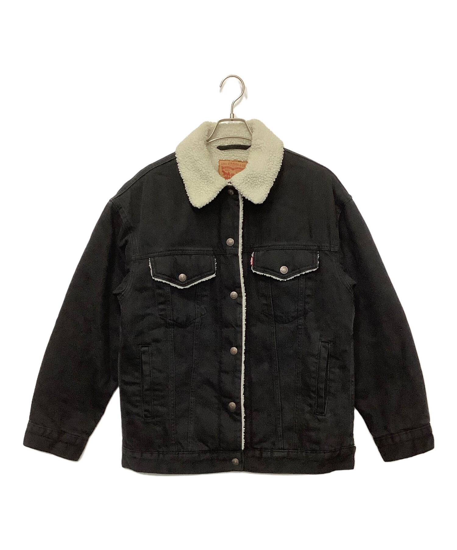 中古・古着通販】LEVI'S (リーバイス) 裏ボアボアジャケット ブラック